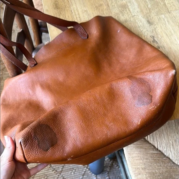 Madewell leather tote bag - Picture 2 of 7
